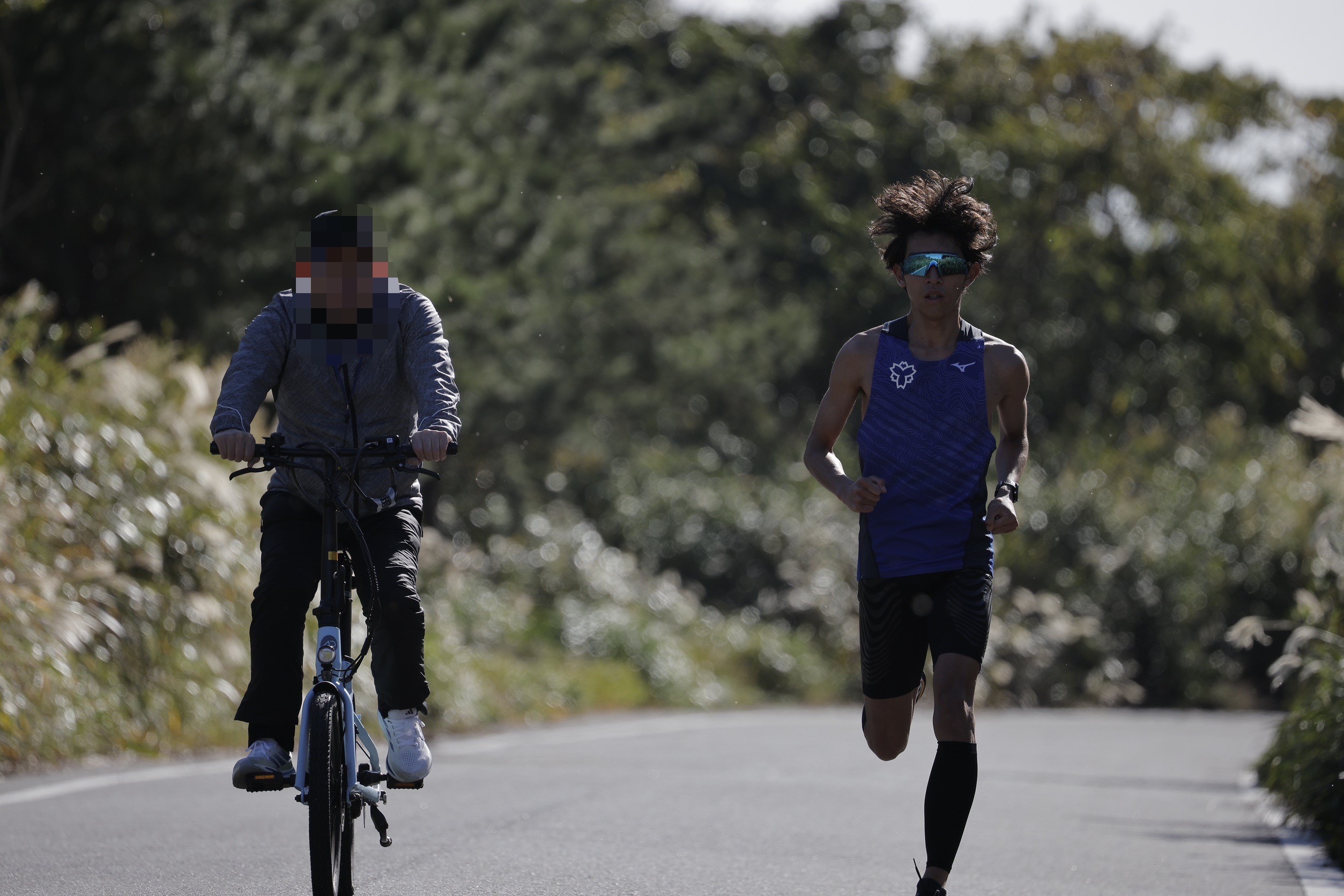 二村昇太朗の陸上競技の写真 - ランニングシーン
